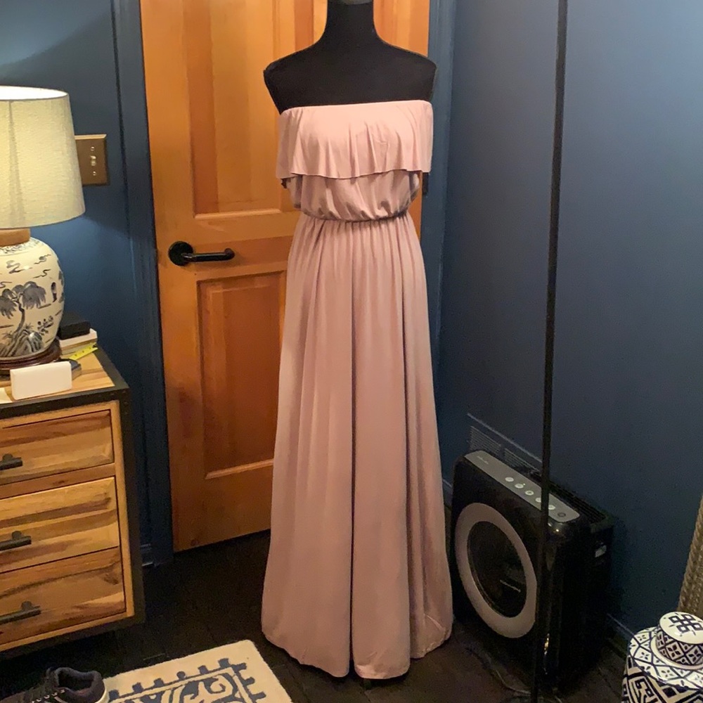 NWT Tresics Strapless Coco Maxi Dress